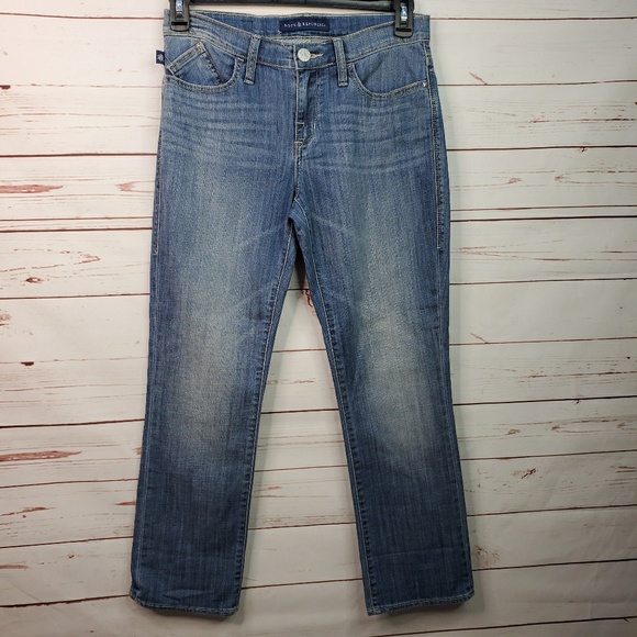 Rock & Republic Low Rise Kendall Cropped Jeans - Picture 1 of 6